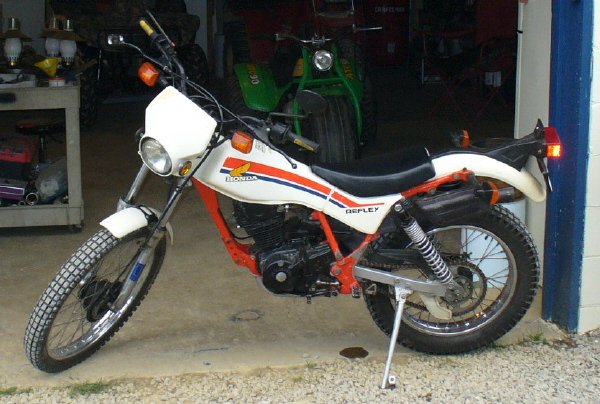 1986 Honda reflex trials bike #4